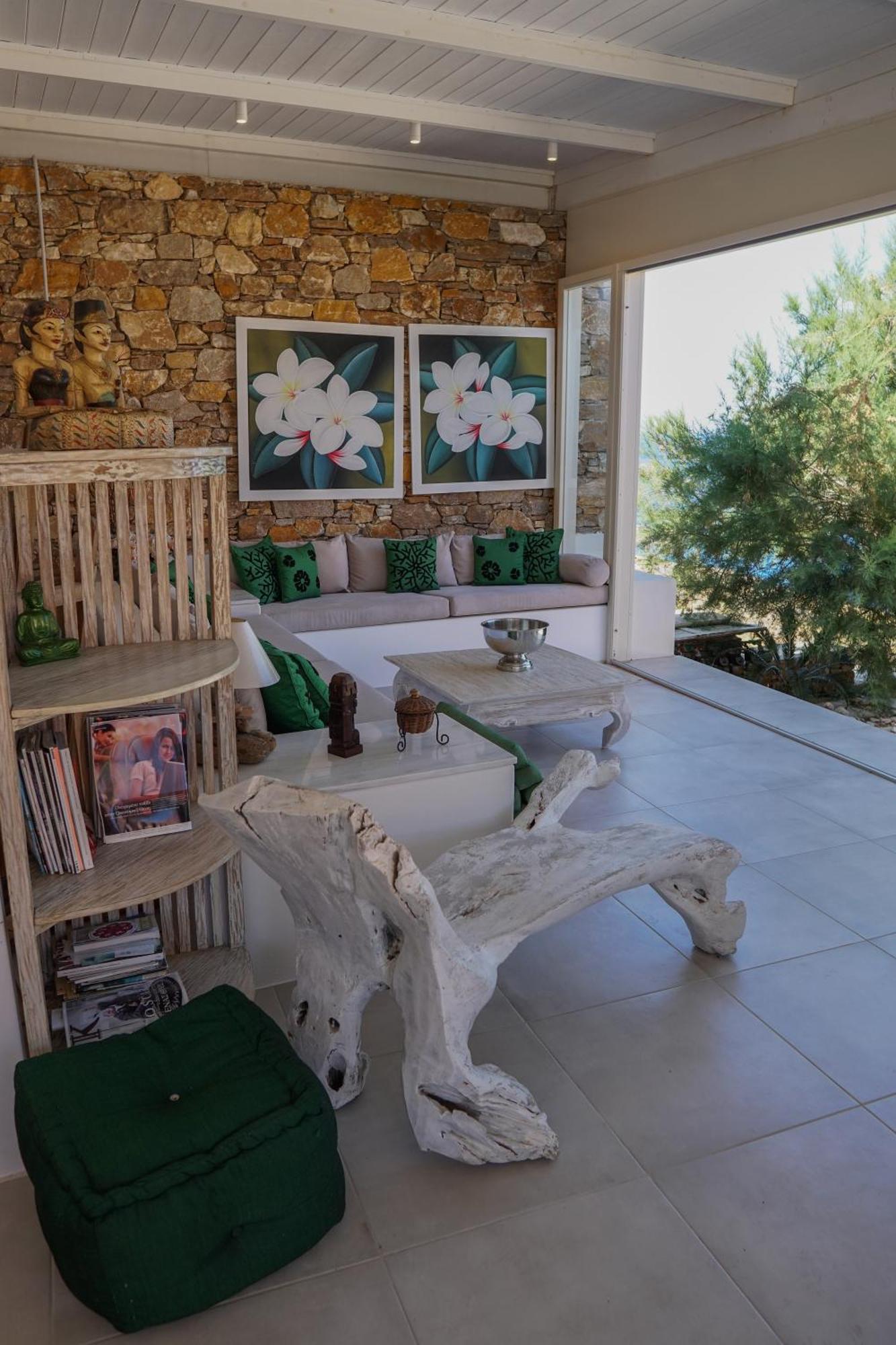 Villa Zen Dans Le Bleu Ερμούπολη Εξωτερικό φωτογραφία