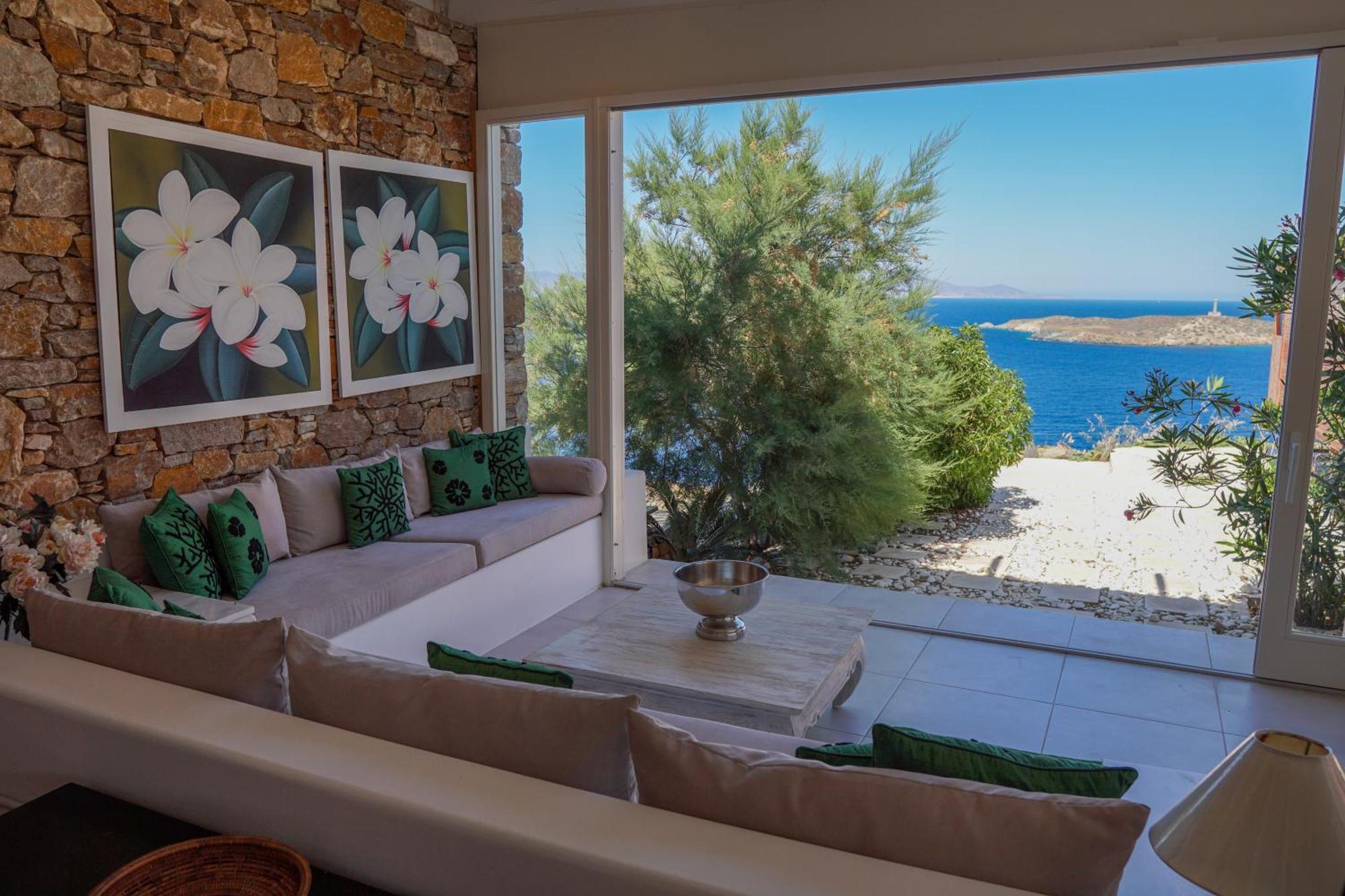 Villa Zen Dans Le Bleu Ερμούπολη Εξωτερικό φωτογραφία
