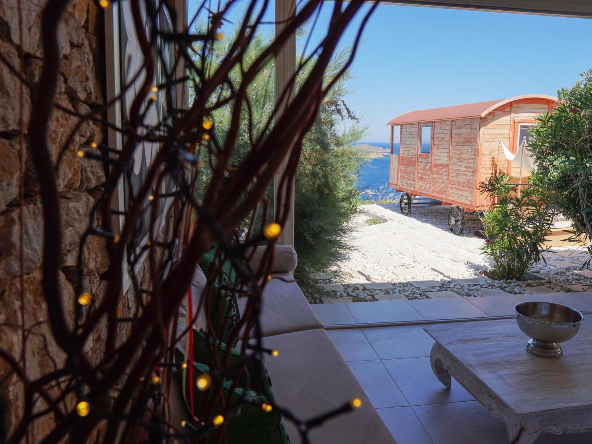 Villa Zen Dans Le Bleu Ερμούπολη Εξωτερικό φωτογραφία
