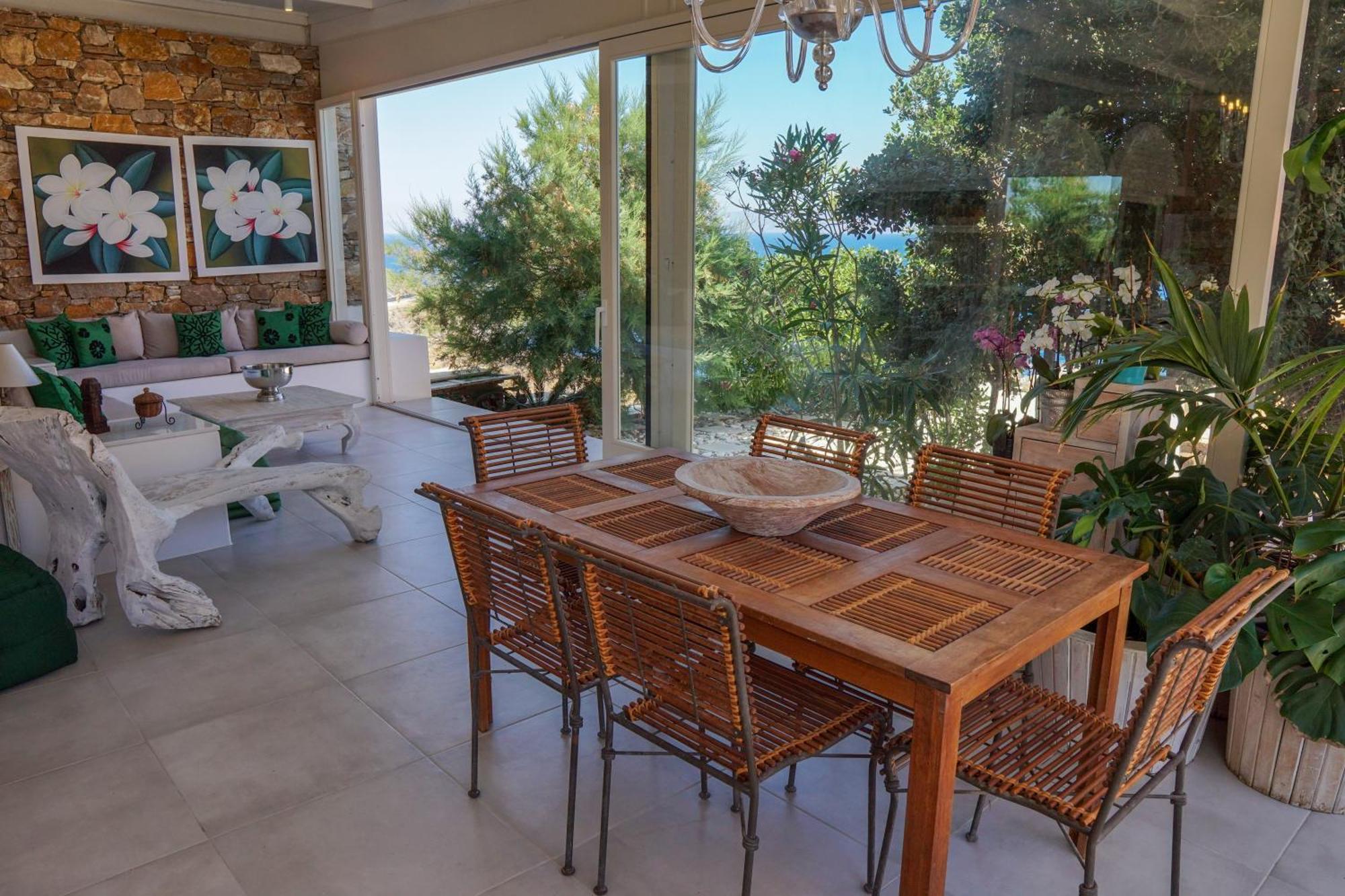 Villa Zen Dans Le Bleu Ερμούπολη Εξωτερικό φωτογραφία