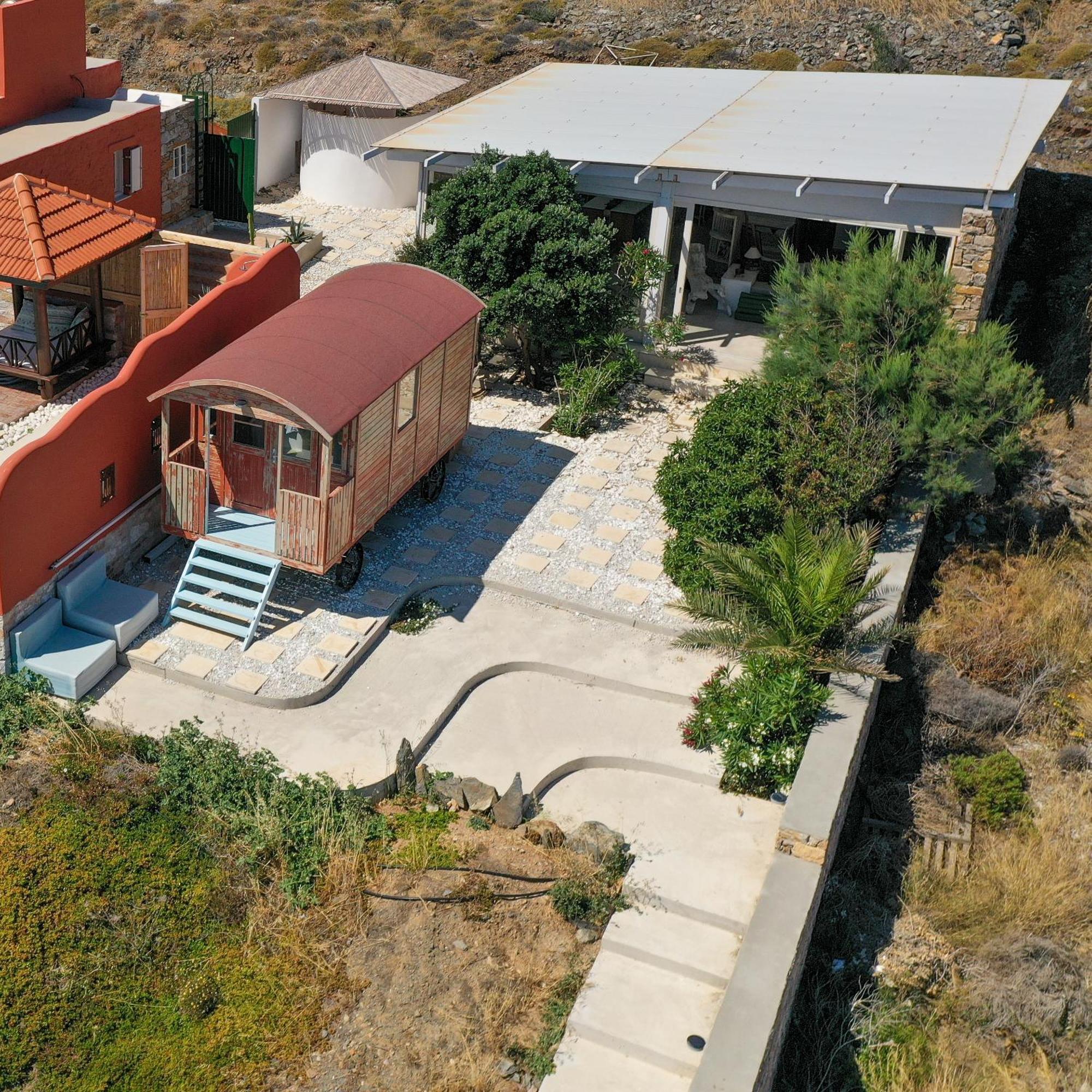 Villa Zen Dans Le Bleu Ερμούπολη Εξωτερικό φωτογραφία